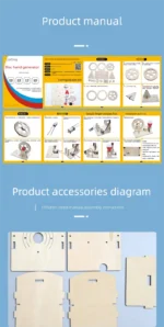 DIY Human-Sensing Night Light DIY Science Experiment Kit & Education Model Toy Physics Science Toys For Children Gift Toy - Image 12