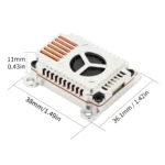 1.2G 1.2GHz 1W 1.6W 2W 25mW/2000mW VTX Switchable Video Transmitter Module w/ 1.2G 8Ch VRX For FPV Long Range Racing Drone - Image 19