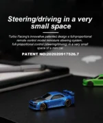 Turbo Racing 1:76 C64 Drift RC Car With Gyro Radio Full Proportional Remote Control Toys RTR Kit For Kids and Adults - Image 16