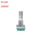5PCS EC11 360 Degree Rotary Encoder with switch Audio Digital Potentiometer Handle 15MM 20MM 5PIN push button Coding SWITCH knob - Image 7