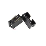 10pcs SMT 10 PIN 2.54MM pitch MALE SOCKET straight idc box headers PCB CONNECTOR DOUBLE ROW SMD 2x5PIN 2X5 10P DC3 HEADER - Image 2