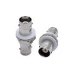 1pcs Bnc Female Jack To Bnc Female Jack With Nut Connector Adapter - Image 2