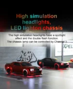 Turbo Racing 1:76 C75 On Road RC Car Radio Full Proportional Remote Control Toys RTR Kit For Kids and Adults - Image 16