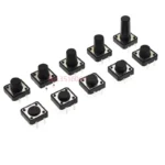 20PCS Tactile Tact Mini Push Button Switch Micro Switch 12x12 12*12*4.3MM 5MM 6 7 8 9 10 11 12 MM 4Pin - Image 2