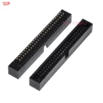 10pcs Dip 8/10/20/30/40/50 Pin 1.27mm Pitch Male Socket Straight Idc Box Headers Pcb Connector Double Row 10p/20p/40p Dc3 Header - Image 17