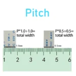 5PCS FPC FFC Ribbon Flexible Flat Cable 4/5/6/8/10/12/14/16/18/20/30/40Pin Pitch 0.5MM 1.0MM A-Type Wire Length - Image 5