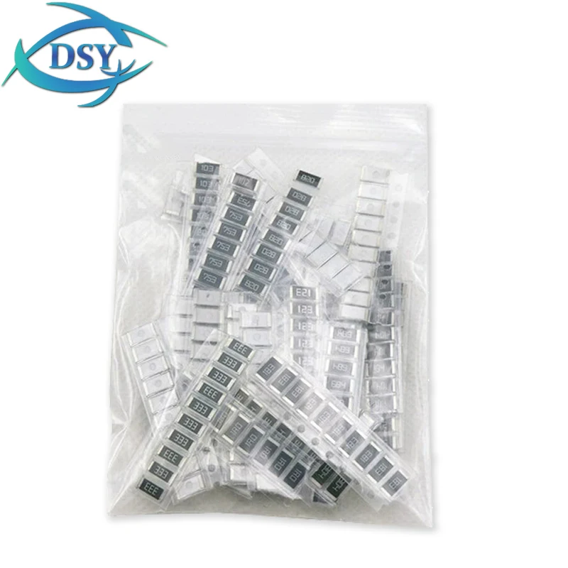2512 33ValuesX 10pcs=330pcs SMD Resistor Assorted KIT Contain 1R-1M Ohm 5% DIY Kit