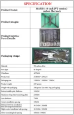 Mark4 V2 Mark 4 7inch 295mm / 8inch 367mm / 9inch 387mm / 10inch 427mm 3K Full Carbon Fiber TrueX Frame for FPV Camera Kit Done - Image 14