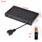 1Pcs USB Female AA Battery Box With Switch 1AA/2AA/3AA/4AA 1X/2X/3X/4X Slot Battery Holder Case With Plug 1.5V/3V/4.5V/7V/9V/12V - Image 8