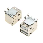 10pcs Double Usb Type A Female Solder Jacks Connector Pcb Socket usb-a Type 90 Degrees 4pins 180 Degrees 4pins Right Angle - Image 4