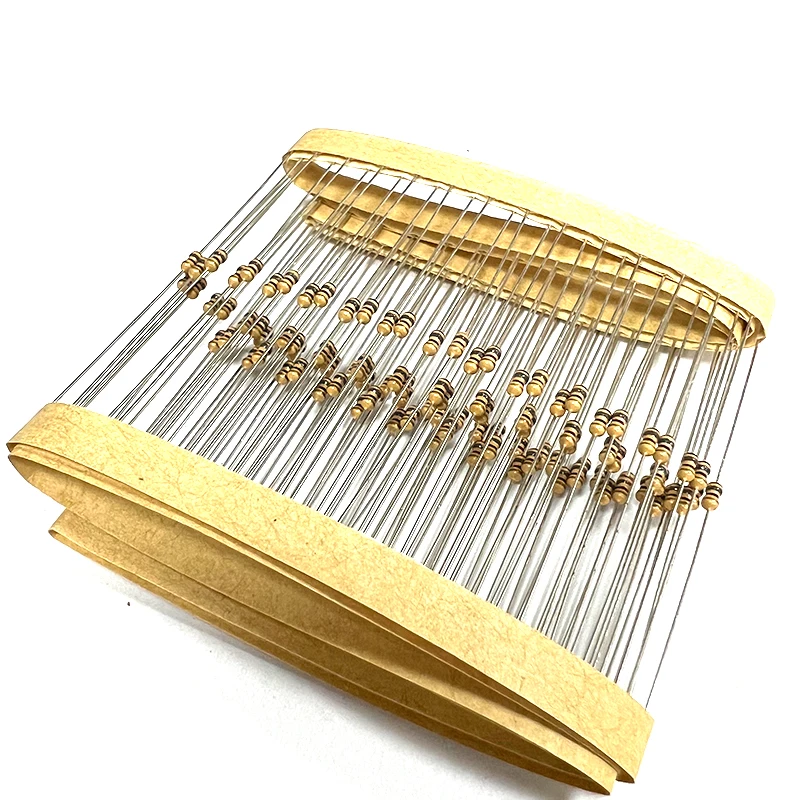 100PCS 1/8W Carbon Film Resistor 5% 0R-1M 1R8 18R 180R 1K8 18K 180K 1.8 18 180 R K Ohm 0.125W 1.8R 18R 180R