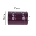 100V2200UF 30x40mm  Aluminum Electrolytic Capacitors 2200uf100v 100v2200mf 10000mf100v 100v3300MFD 4700MFD100Volt 100v 6800uf - Image 5