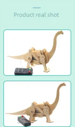 DIY Science Toys Children Educational STEM Kits Dinosaur Model Technologia Experimental Tool Wood Puzzle Games School Supply - Image 15