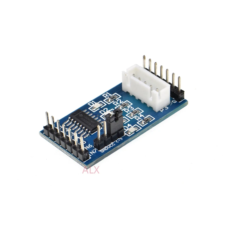 Sb6ffb57e3dfc4193a09cbff2312471cao.webp ULN2003 DC 5V 12V Stepper MOTOR DRIVER MODULE board 4-phase 5 line 28BYJ-48 28BYJ ULN2003A ULN2003APG - Image 1