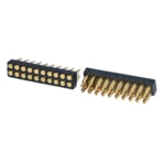 2 pcs Male Spring Loaded Pogo Pin Connector  4 6 8 10 12 14 16 20 Pin Dual Row Surface Mount SMT DIP Height 7.0mm Pitch 2.54 mm - Image 13