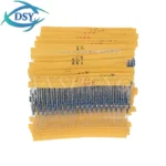 600pcs/set 30 Kinds 1/4W Resistance 1% Metal Film Resistor DSSUPPLY Pack Assorted Kit 1K 10K 100K 220ohm 1M Resistors 300pcs/set - Image 5