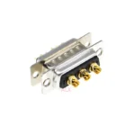 1PCS high power DB3 3V3 30A Gold plated MALE FEMALE high current CONNECTOR D-SUB adapter solder type 3pin plug socket Welding - Image 4