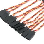 10pcs 10 / 15 / 30 / 50 / 100cm Servo Extension Cable 30 / 60 core For Futaba JR Anti-interference Servo For RC Helicopter Part/ - Image 16