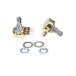 5pcs WH148 B1K B2K B5K B10K B20K B50K B100K B500K 3Pin 15mm Shaft Amplifier Dual Stereo Potentiometer 1K 2K 5K 10K 50K 100K 500K - Image 3