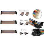 Dupont Line Male To Male+Female To Male + Female To Female Jumper Wire 10CM 20CM Dupont Cable For Arduino DIY KIT - Image 5