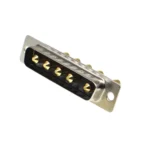 1pcs 5w5 30a Gold Plated Male Female High Current Connector d-sub Adapter Solder Type 5pin Plug Socket Welding High Power Db - Image 5