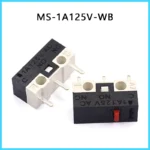 10PCS Micro Limit Switch Momentary Push Button Switch 1A 125V AC Mouse Switch 3Pins Long Handle Roller Lever Arm SPDT 12X6X6MM - Image 13