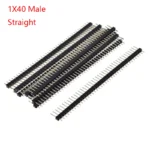 5/10Pcs 2.54mm 40 Pin 1x40 2X40 Single/Double Row Male Female 2.54 Pin Header PCB JST Connector Strip Right angle For Arduino - Image 14