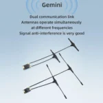 HGLRC ELRS GEMINI RX Dual Receiver 2.4G / 915Mhz for RC Airplane FPV Long Range Drone - Image 3