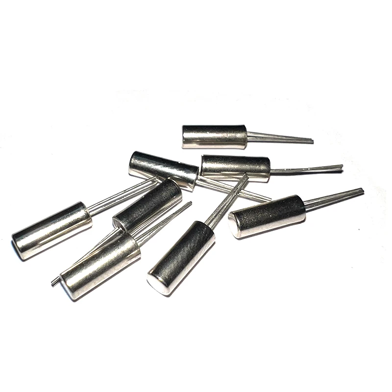 10pcs 3*8mm Crystal Cylinder Quartz Resonator 8MHz 8M 8.000MHZ DIP2 2PIN 3x8mm
