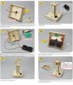DIY Light Controll Lights Model Handmade Projection Lamp Science Technology Educational Kit Puzzle STEM Toy for Children - Image 13
