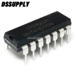 10PCS/LOT SN74HC08N DIP-14 SN74HC08 DIP Logic Gates QUAD 2-INPUT AND GATE IC DIP14 74HC08N 74HC08 7408 - Image 3