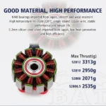 Surpass Hobby Bat S2806.5 2806 1300KV 1700KV Brushless Motor Alloy Shaft Compatible 5-6inch Propeller for RC FPV Racing Drone - Image 9