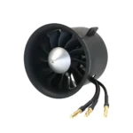 QX-MOTOR 70mm EDF QF3027 2200KV Brushless Motor CW CCW 12 Blades Ducted Fan use 100A ESC for RC Multirotor Helicopter Drone Part - Image 4