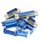 2PCS D-SUB DIDC 9 15 25 37Pin DB9 DB15 DB25 Male Female Head line pressing type connector D SUB DIDC-9P 15P 25P Connector - Image 4