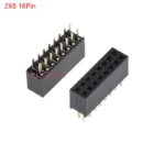10PCS 2*2/3/4/5/6/7/8/10/12/16/20/40 Pin Double row Straight Pin Female Header 1.27MM Pitch Strip Connector Socket 8/10/16/20/40 - Image 12