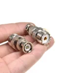 1PCS PL259 UHF FEMALE JACK TO BNC MALE PLUG RF coaxial coax adapter connector - Image 4