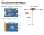 BAYCK ELRS 915MHz / 2.4GHz NANO ExpressLRS Receiver with T type Antenna Support Wifi upgrade for RC FPV Traversing Drones Parts - Image 15
