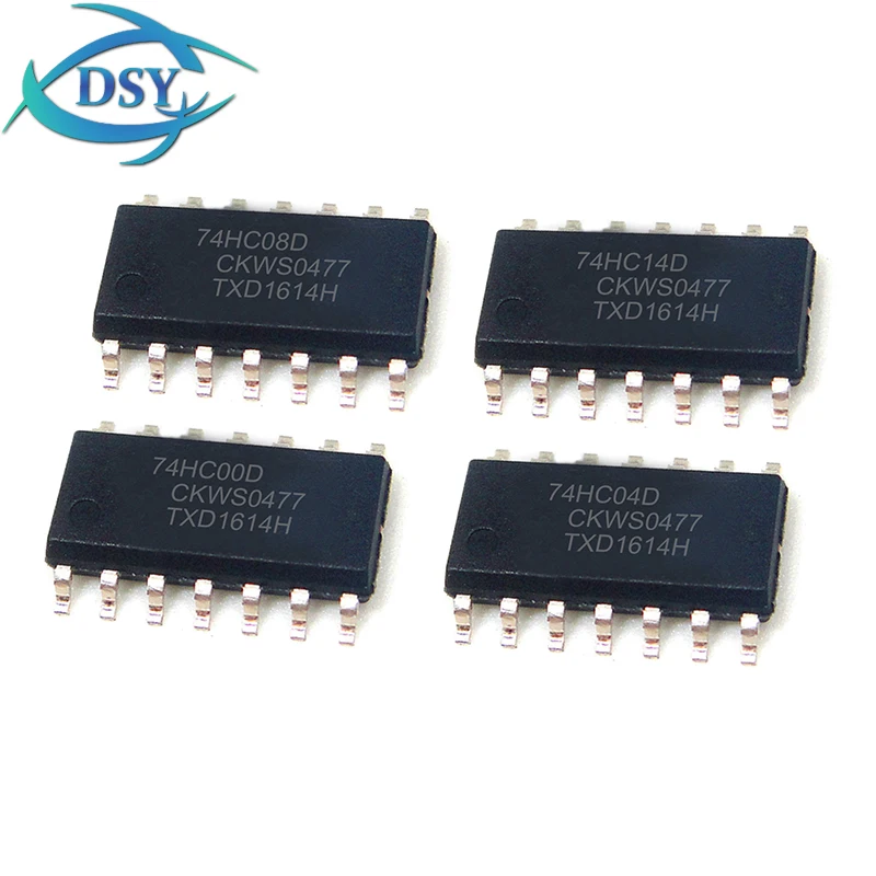 10PCS 74HC595D SOP 74HC00 74HC04 74HC08 74HC14 74HC138 74HC164 74HC165 SOP8 IC 74HC595 74HC00D 74HC04D 74HC14D 74HC138D 74HC164D