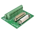 1pcs Db25 Male Female Socket To Terminal Block Adapter Pcb Board D-Sub 25pin Connector Converter Din Rail Mounting - Image 2