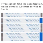 10PCS FPC FFC Ribbon Flexible Flat Cable 4/6/8/10/12/14/16/18/20/24/30/34/40/50/60P Pin Pitch 0.5MM 1.0MM A-Type Wire Length - Image 2