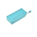 2PCS GREEN wide body DIP28 ZIF ZIP IC SOCKET 28P DIP CHIP TEST Adaptor 28 PIN dip-28 28PIN 2.54MM PITCH CONNECTOR FOR PCB - Image 3