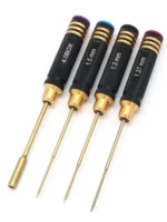 4pcs Titanium Coated 1.27mm 1.3mm1.5mm 4.0Box Hexagon Screwdriver Screw Driver Tool Kit For Rc Car 1/24 Axial Scx24 90081 C10 - Image 9