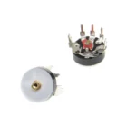 10PCS Straight Angle Radio Potentiometer RV12 B10K B103 B50K B503 Power Amplifier Volume Potentiometer With Switch 12mm - Image 5