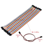 20pcs 20cm Dupont Line 2.0mm Female To 2.54mm Female Pitch 2.54 To Pitch 2.0 2p-1p Jumper Cable Wire 2.0 To 2.0For Pcb Connector - Image 6