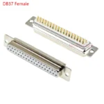 1Pcs Gold Solid Pin DB9 DB15 DB25 DB37 Hole/Pin Female/Male Welded Connector RS232 serial port D-SUB adapter 9/15/25/37 pin - Image 15
