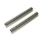 5PCS 3X40 PIN Double row MALE 2.54MM PITCH Right Angle PIN Header  connector Strip 3X40PIN 3*40 40p 40PIN FOR PCB BOARD ARDUINO - Image 2