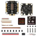 HGLRC SPECTER F460 MPU6000 60A STACK F405 V2 Flight Controller BLHELI_S 60A 4in1 ESC 30X30mm 2-6S for FPV Freestyle Drones - Image 8