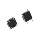 20pcs 6*6*5mm 4Pin SMD Waterproof Silicone Tact Switch 6x6x5mm 4P Micro Push Button Tactile Switchs Transparent Blue - Image 2