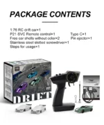 Turbo Racing 1:76 C66 C64 C65 C61 C62 C63 RC Electric Drift Car With Gyro Radio Full Proportional Toys For Kids and Adults - Image 13
