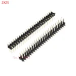 10PCS SMD SMT 2*2/3/4/5/6/7/8/9/10/12/16/20/40/ PIN double row male PIN HEADER 2.54MM PITCH Strip Connector 2X/6/8/10/20 - Image 5